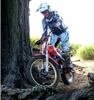 Spencerville Classic Trials, Graham Slee. Honda TLR200